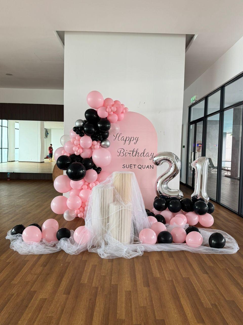 BLACK PINK SERIES BIRTHDAY DECO