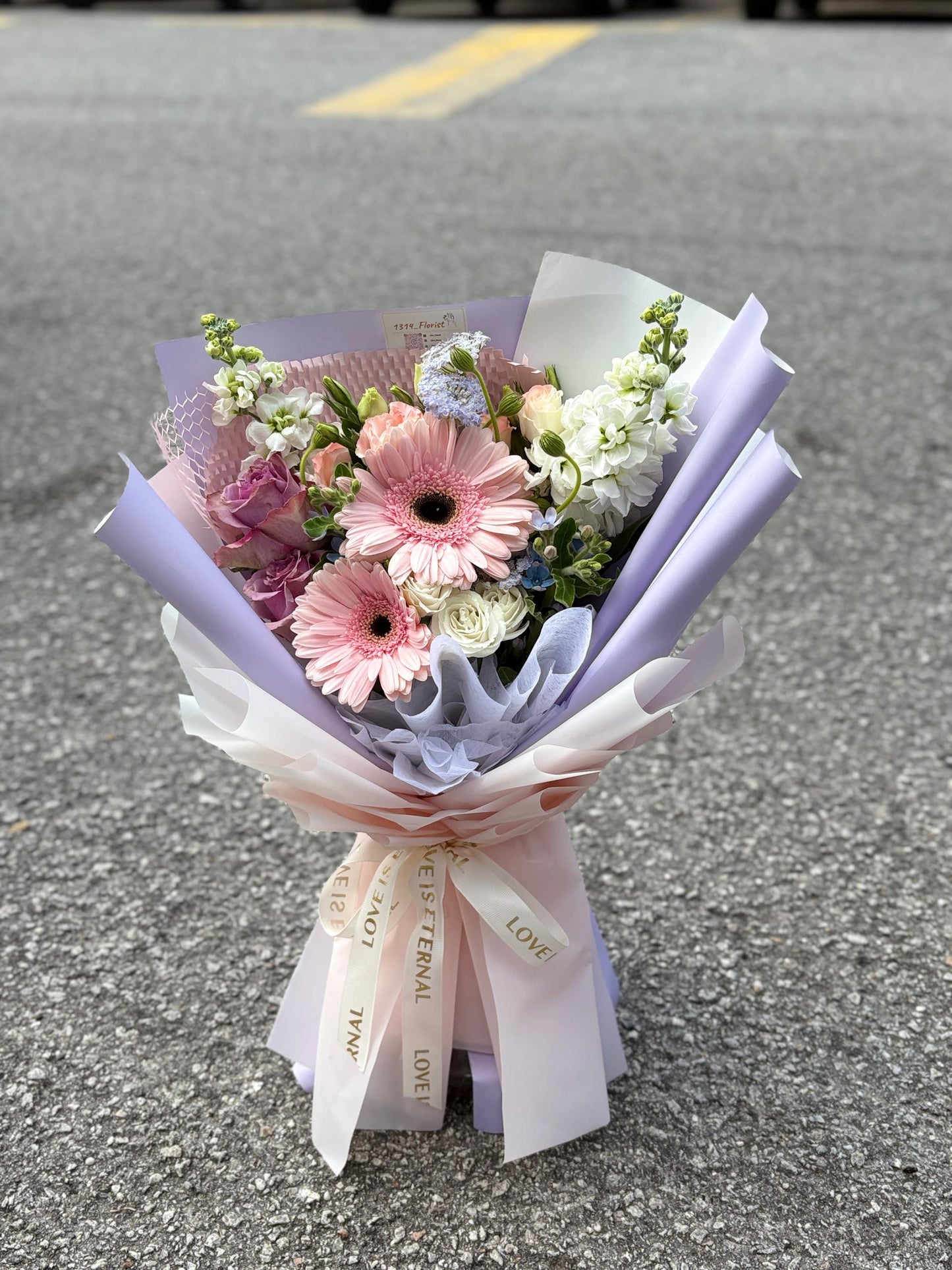 FROSTED FLOWERS BOUQUET