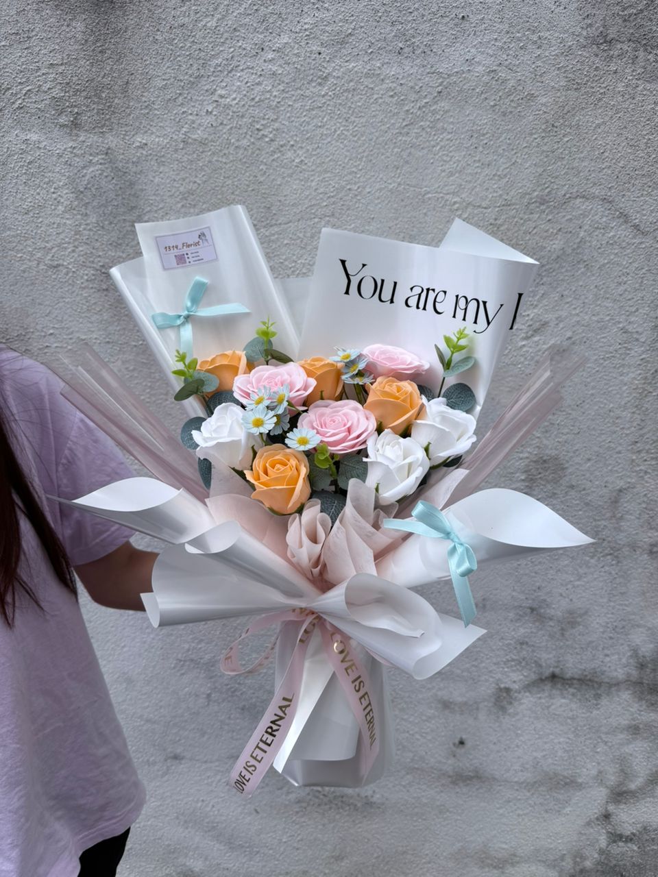 PASTEL LOVE (PINK WHITE)