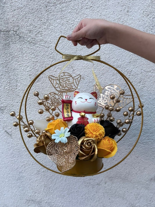 GOLDEN BLESSING - GRAND OPENING FLOWER BOUQUET