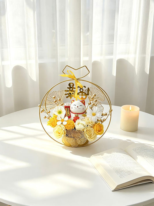 GOLDEN FORTUNE - GRAND OPENING FLOWER BOUQUET