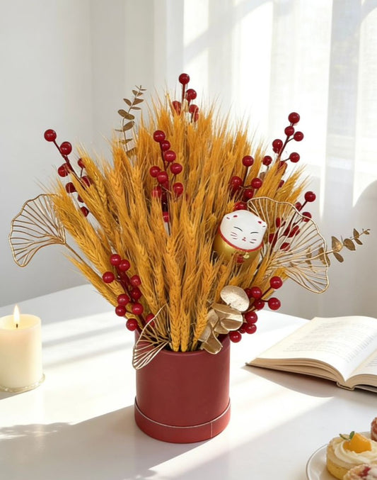 HARVEST OF LUCK - GRAND OPENING FLOWER BOUQUET