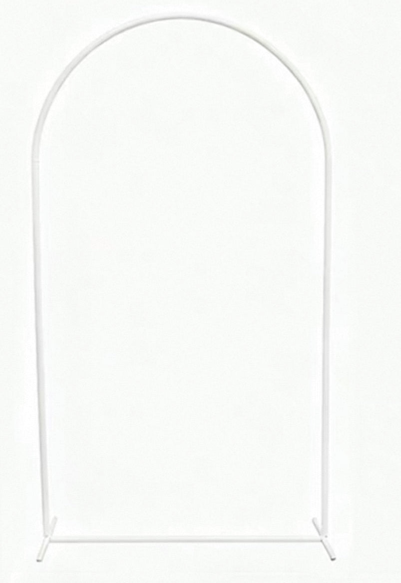 Rent -Stand Arch Semi Circle (White)