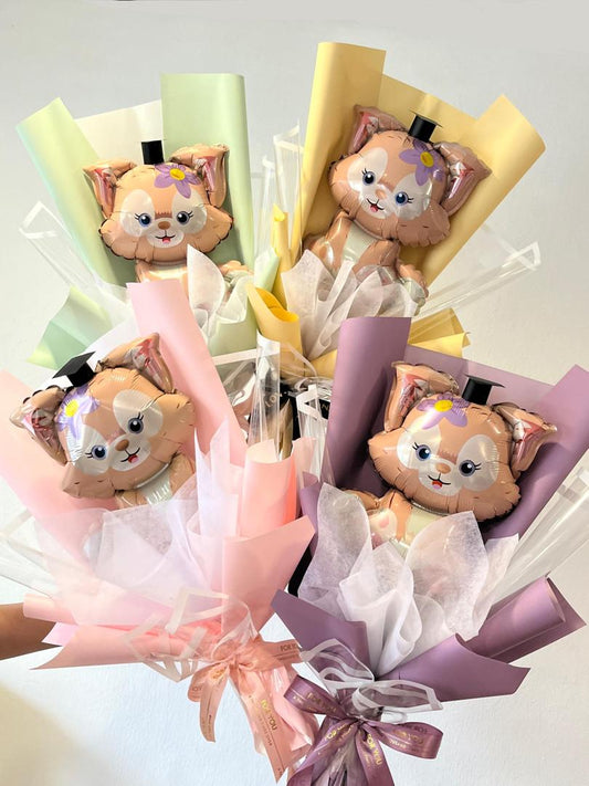 SINGLE LINABELL GRADUATION  BALLON