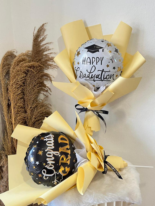 SINGLE GRADUATION BALLON (YELLOW)