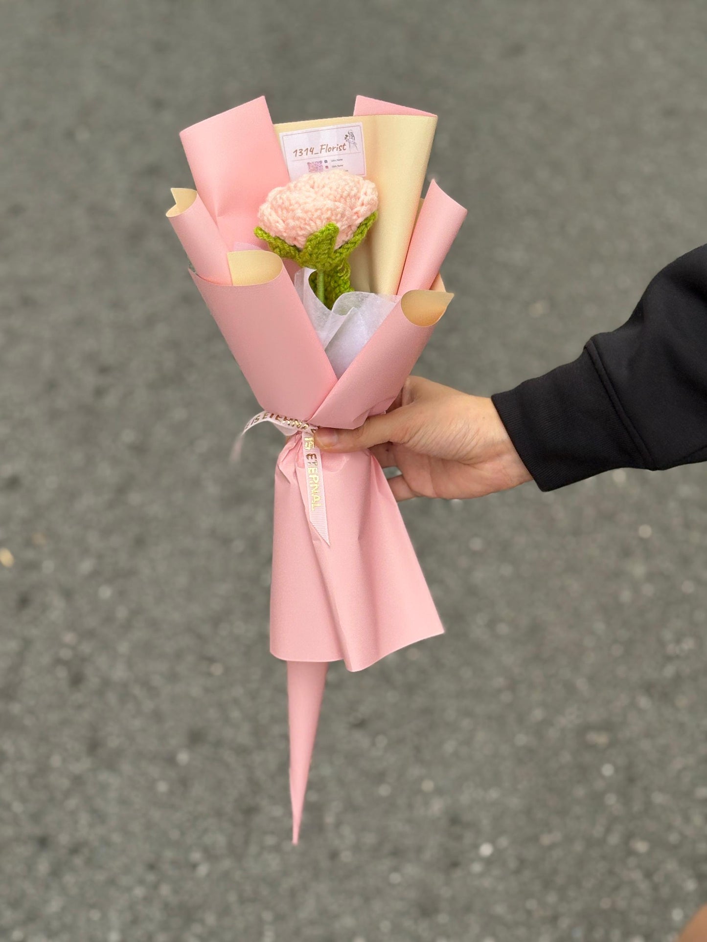 SINGLE HANDMADE ROSE PINK SERIES