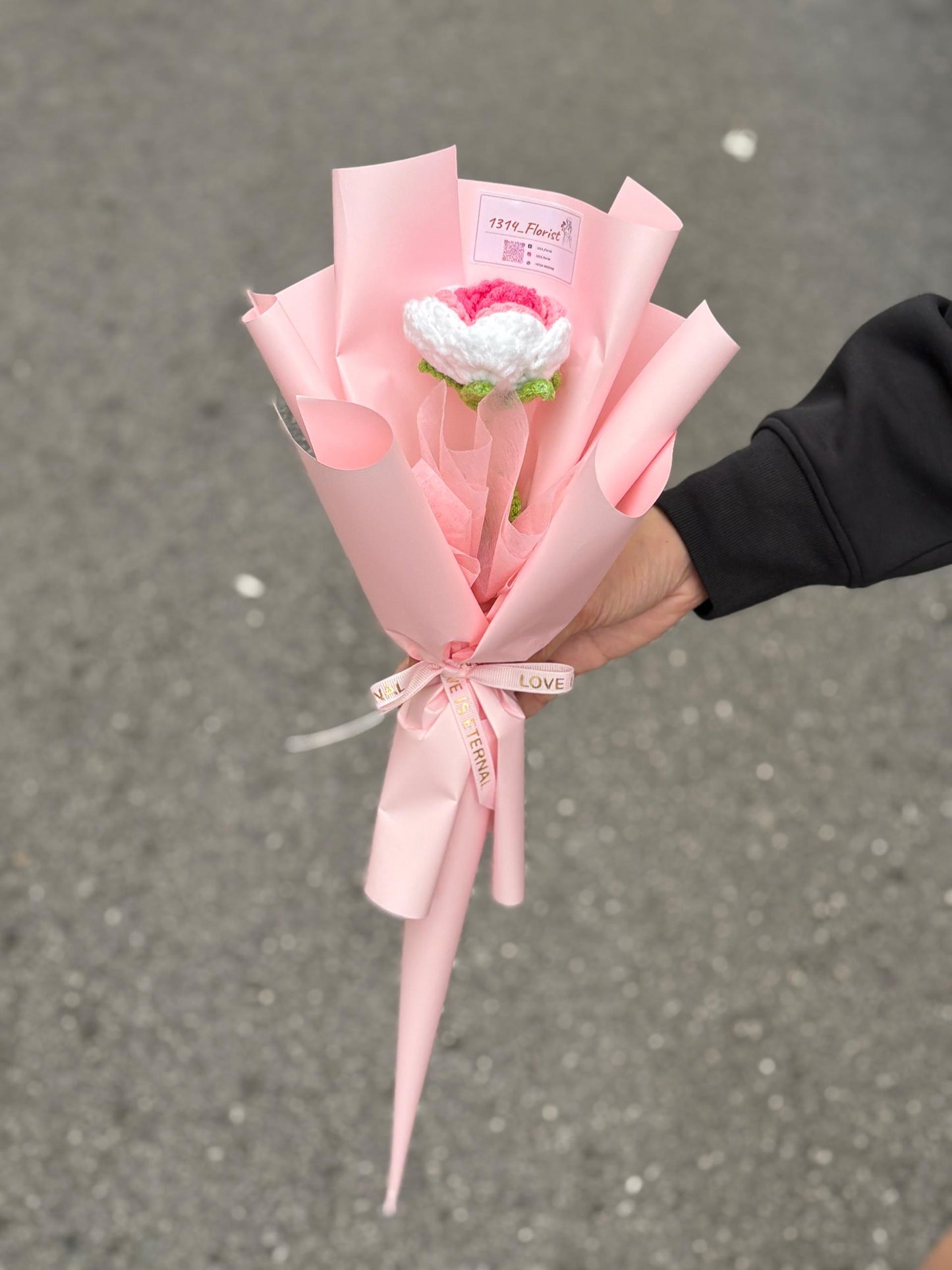 SINGLE HANDMADE ROSE PINK SERIES