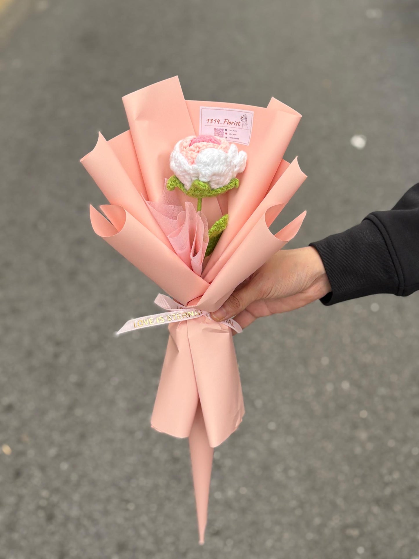 SINGLE HANDMADE ROSE PINK SERIES