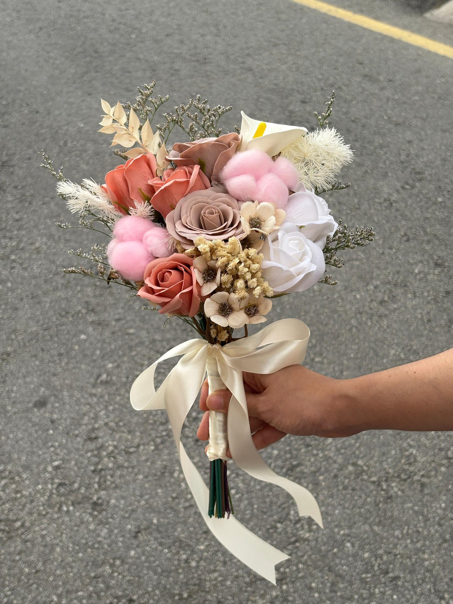 ROSY DELIGHT BRIDAL BOUQUET 2.0
