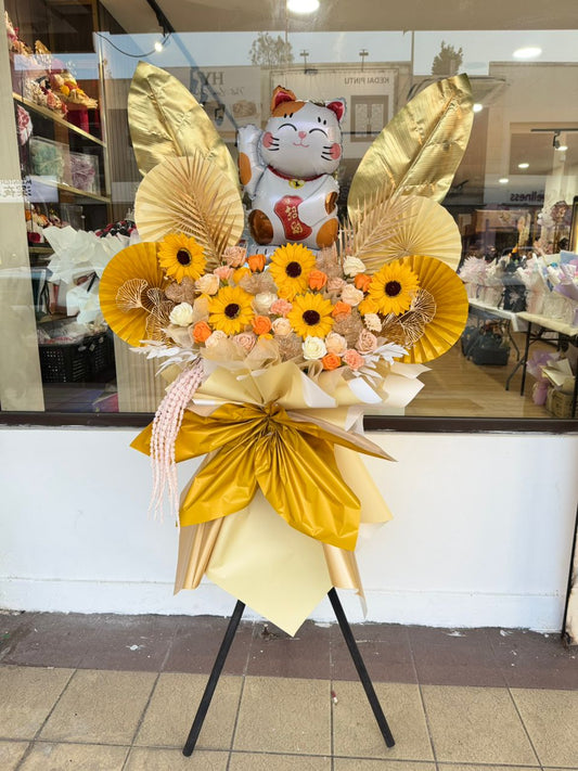 BRIGHT BEGINNINGS - GRAND OPENING FLOWER STAND