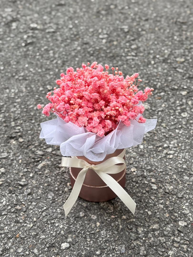 PRESERVED BABY BREATH TABLE DECO 2.0