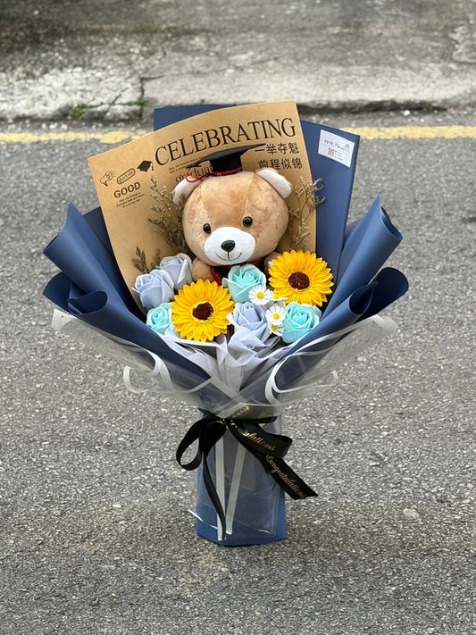 HEAVENLY SUCCESS FLOWERS (NAVY)