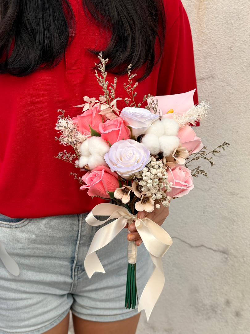 ROSY DELIGHT BRIDAL BOUQUET 2.0 (PINK SERIES)