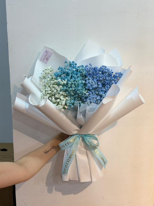 FRESH BABY BREATH (ICE BLUE MIX )