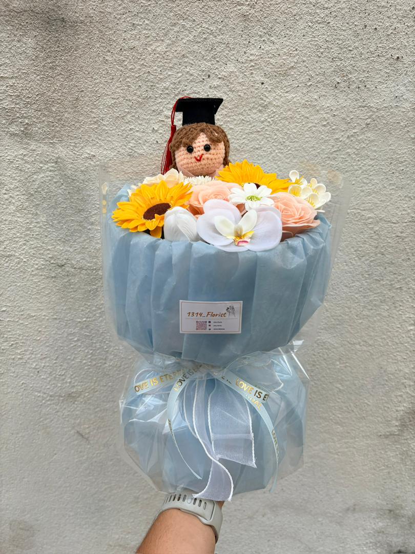 BRIGHT FUTURES CONVO BOUQUET (BLUE SERIES)