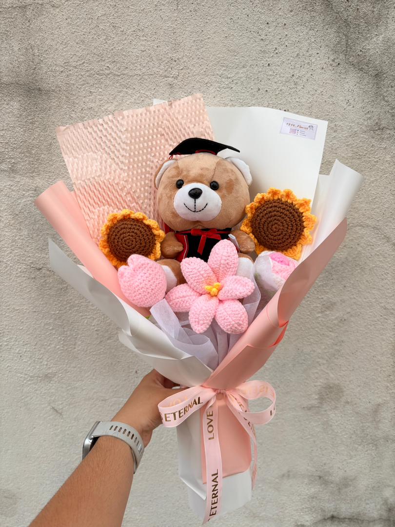 CROCHET BLOOMIE (PINK)