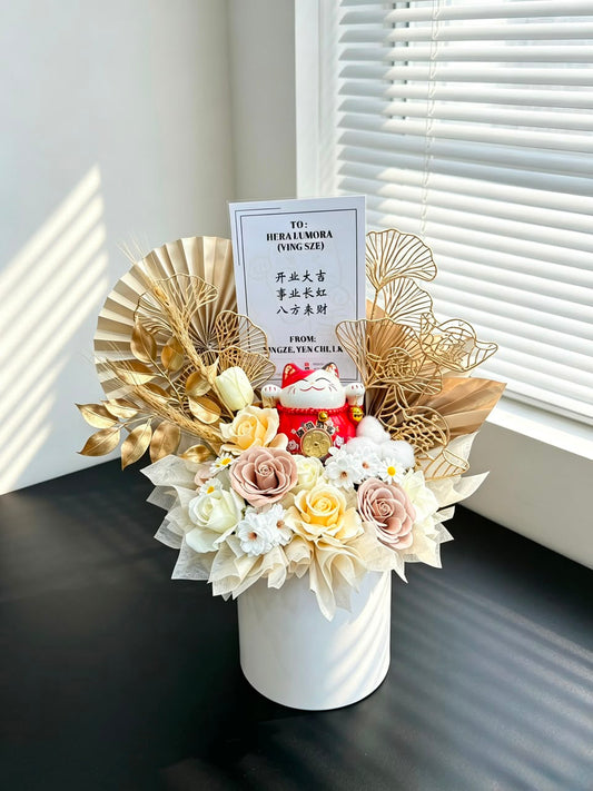 OPULENT GRACE - GRAND OPENING FLOWER BOUQUET