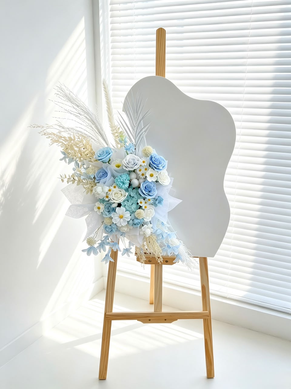 WHISPERS OF AZURE- MIRROR GRAND OPENING FLOWER STAND
