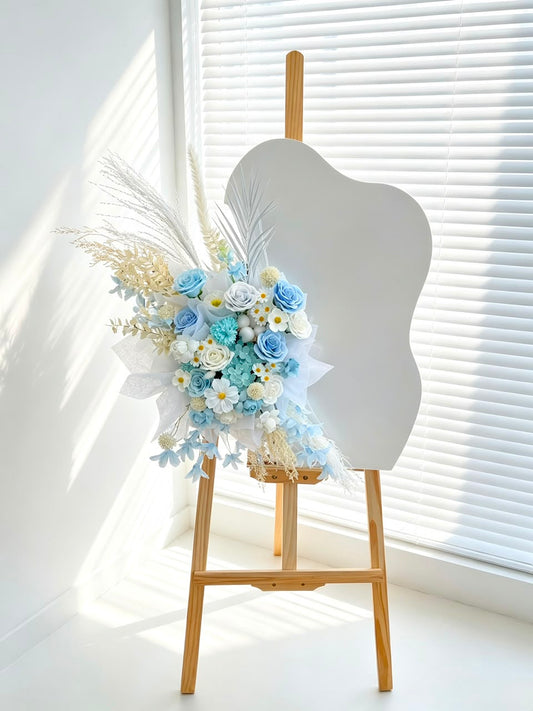 WHISPERS OF AZURE- MIRROR GRAND OPENING FLOWER STAND