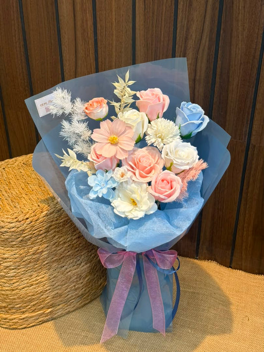 SERENADE IN BLUE & ROSE