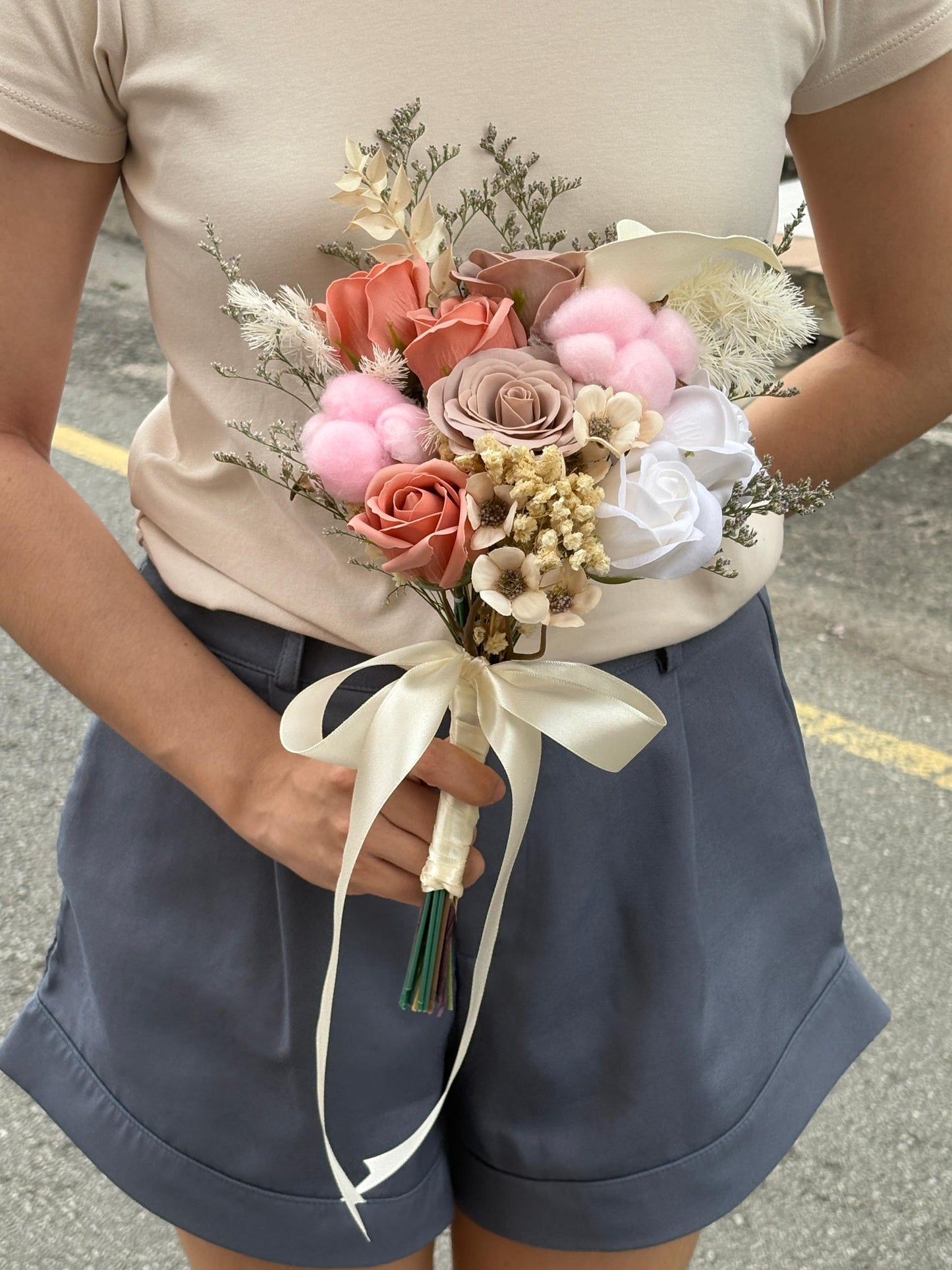 ROSY DELIGHT BRIDAL BOUQUET 2.0