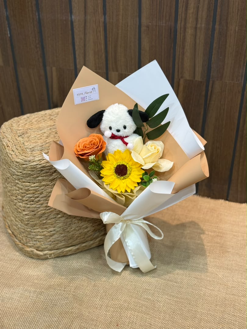FLUFFY HUG BOUQUET