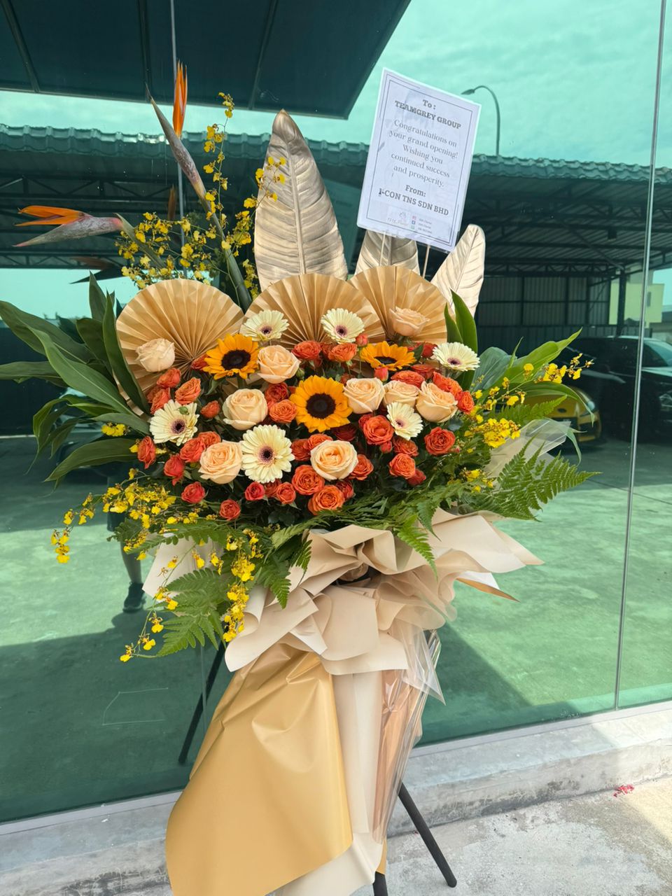 HARVEST BLOOM - GRAND OPENING FLOWER STAND