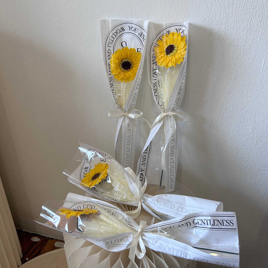 SINGLE SOAP SUNFLOWER BOUQUET